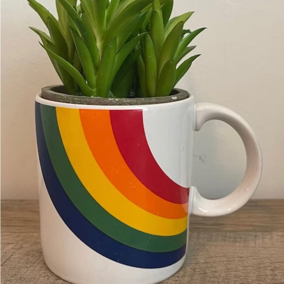 Vintage 1980’s Rainbow Coffee Mug - Picture 5 of 5